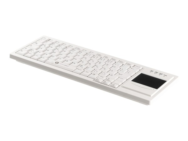 GETT GETT Cleantype Xtra Touch WL kabellose Tastatur mit Touchpad Farbe weiss Layout DE