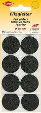 KLEIBER Filzgleiter, Durchmesser: 22 mm, schwarz