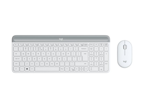 LOGITECH LOGITECH Slim Wireless Keyboard Mouse Combo MK470