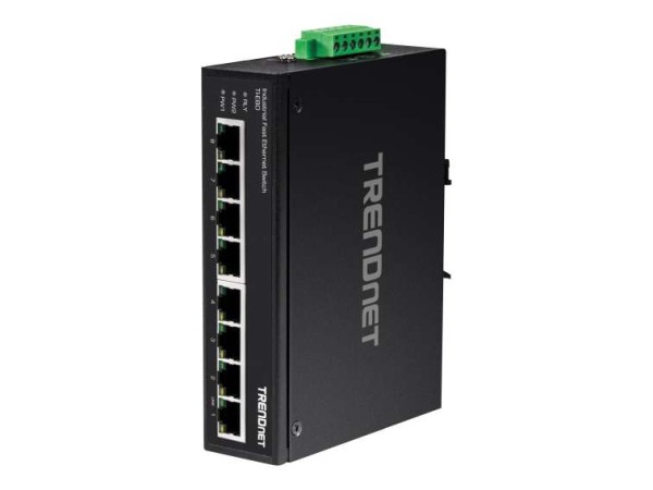 TRENDNET 8-PORT IND.FAST ETH SWITCH TI-E80