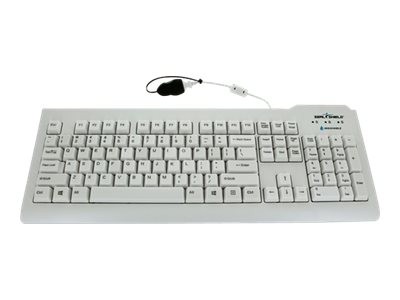 SEAL SHIELD SEAL SHIELD Tastatur Seal Shield SSWKSV208DE  wasserdicht, IP68,               antimikrobiell/spülma
