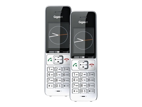 GIGASET GIGASET COMFORT 500HX duo silber schwarz - Mobilteil zur Anmeldung an bestehende DECT-Basisstationen