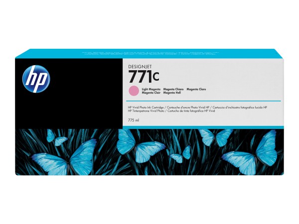 HP 771C hell Magenta Tintenpatrone B6Y11A