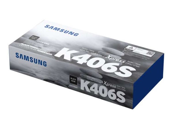 SAMSUNG CLT K406S Schwarz Tonerpatrone (SU118A) SU118A