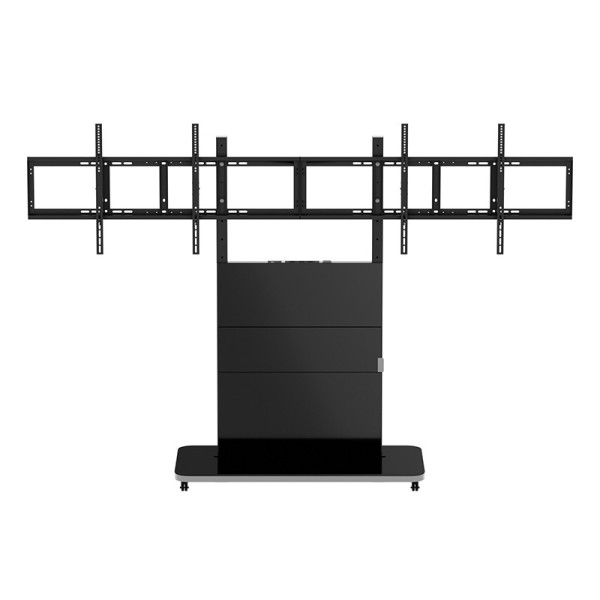HAGOR HAGOR Pro-Tower L Dual mobiles Standsystem für zwei 55-65' Displays