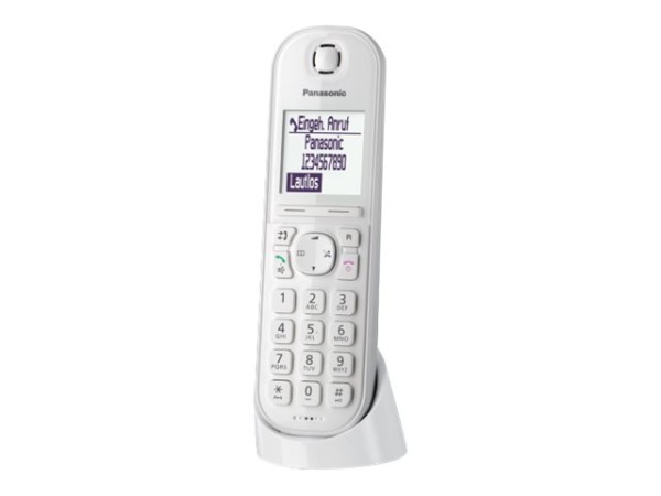PANASONIC KX-TGQ200GW weiss IP Mobilteil für Router mit DECT/CAT-iq Basis F KX-TGQ200GW