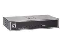 Level One Switch 4Port Fast Ethernet + 1 MMF SC FEU-0511