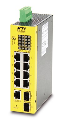 KTI KTI KGS-1060-HP 10-Port Gigabit PoE Switch Industrie