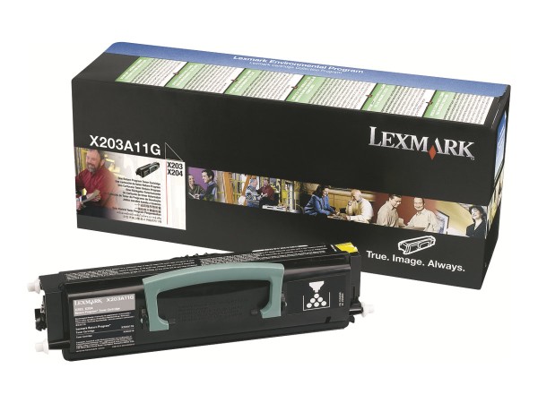 LEXMARK Schwarz Tonerpatrone LCCP, LRP X203A11G