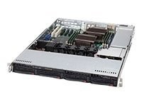 SUPERMICRO 19" SuperMicro CSE-815TQ-563CB 560W schwarz/weiß