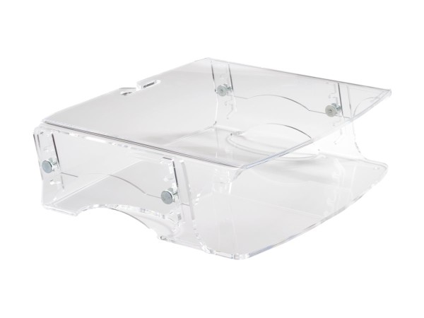 BAKKERELKHUIZEN BakkerElkhuizen Monitorständer Q-riser 140, transparentes Acryl