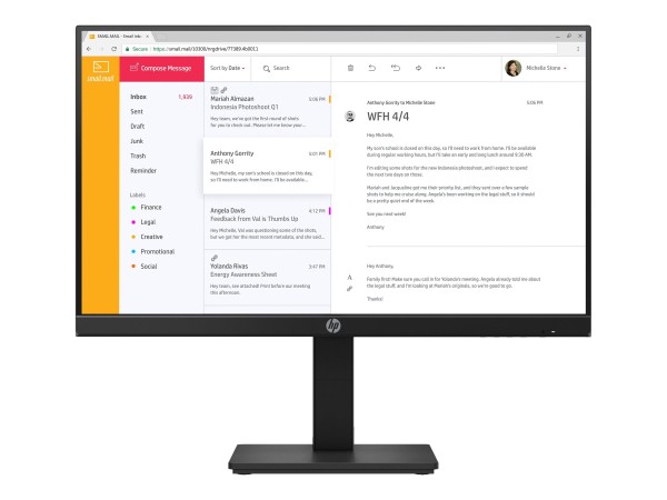 HP P24h G4 60,5cm (24") 7VH44AA