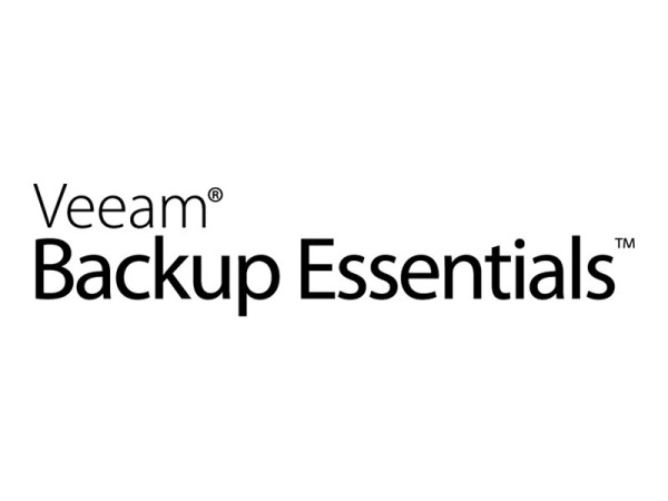 VEEAM Backup Essentials with NAS Capacity (1TB). 3 Years Subscription Upfr V-ESSNAS-1T-SU3YP-00