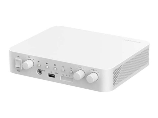 HIKVISION DS-QAE1A80G1-VB 80W 2-Zone Network Amplifier DS-QAE1A80G1-VB