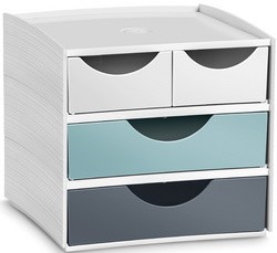 CEP Mini-Schubladenbox MyCube Riviera, 4 Schübe