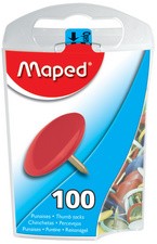 Maped Reißnägel, verkupfert, Durchmesser: 10 mm