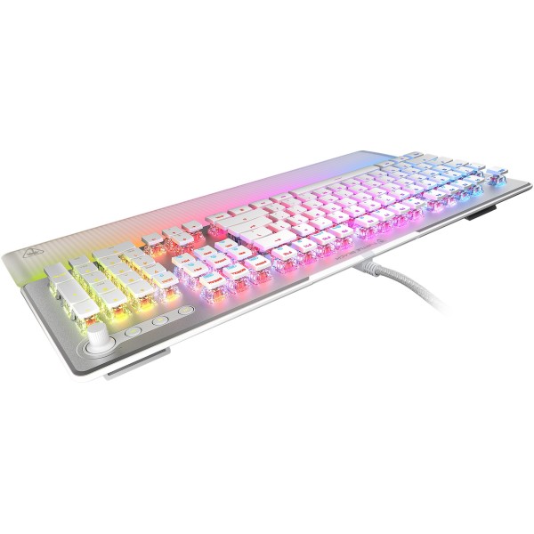 TURTLE BEACH TURTLE BEACH Vulcan II Max Gaming-Tastatur, Weiß