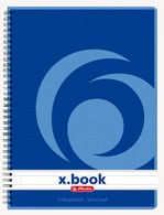 herlitz Collegeblock x.book DIN A5, 80 Blatt, liniert