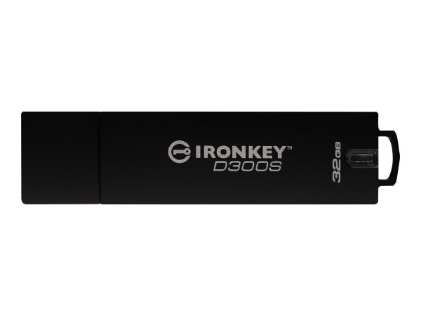 KINGSTON KINGSTON 32GB D300S AES 256 XTS Encrypted USB Drive