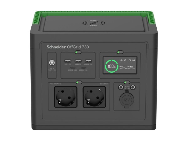 APC APC Schneider OffGrid Portable Power Station PPS730-GR 700 W