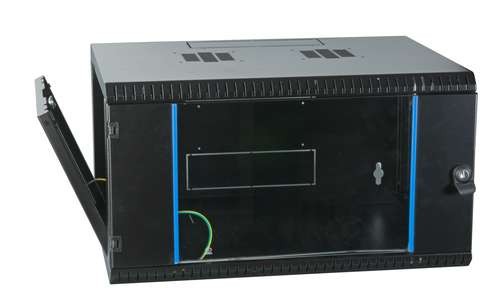EFB ELEKTRONIK 19" Wandgehäuse 6HE, fest, 1-teilig, RAL9005, Tiefe 450 mm ( 691706VTS.45