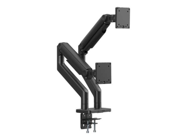DIGITUS Dual Monitorhalterung 114,3cm 2x45Zoll 2x20kg Mechanische Feder VES DA-90474