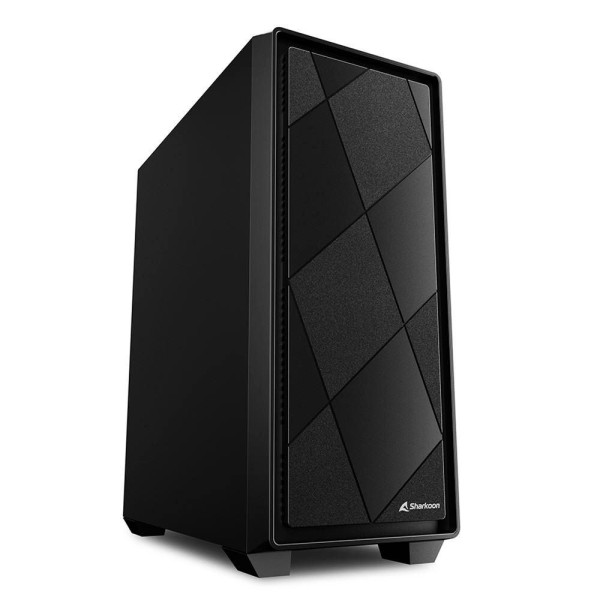 SHARKOON VS8 - Midi Tower - PC - Schwarz - ATX - micro ATX - Mini-ITX - Met 4044951039074