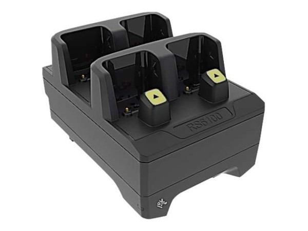 ZEBRA 4-SLOT WEARABLE SCANNER CHARGER ALLOWS CHARGING OF 4 RS6100 (CRD-RS61 CRD-RS61-4SCHG-01