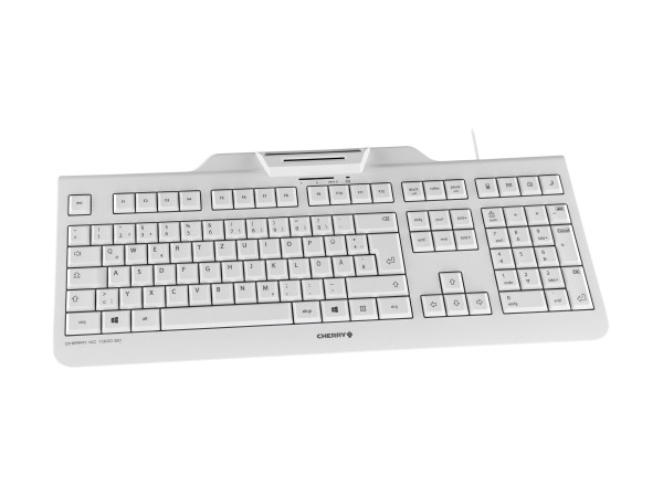 CHERRY CHERRY KC 1000 SC CH Layout weiß-grau