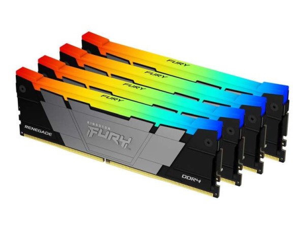 KINGSTON FURY Renegade RGB 128GB Kit (4x32GB) KF432C16RB2AK4/128