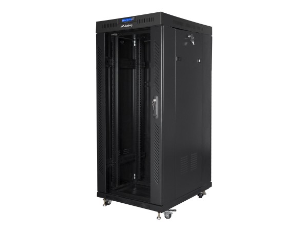 LANBERG LANBERG RACKMOUNT 19" 27U 800X1000 SCHWARZ GLASTÜR