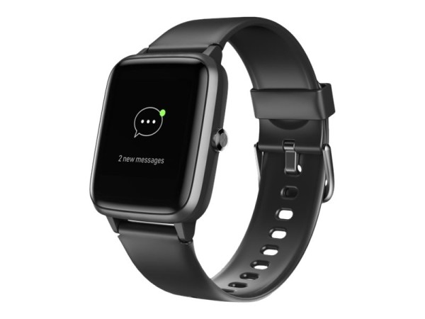 HAMA Fit Watch 5910 - Intelligente Uhr mit Band - TPU - schwarz - Anzeige 3 00178606