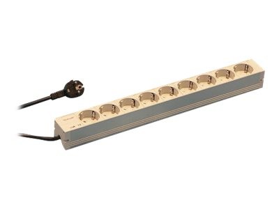 SCHROFF SCHROFF 48,26cm 19Zoll Steckdosenleiste 1HE 9 drehbare Einsätze 26159962