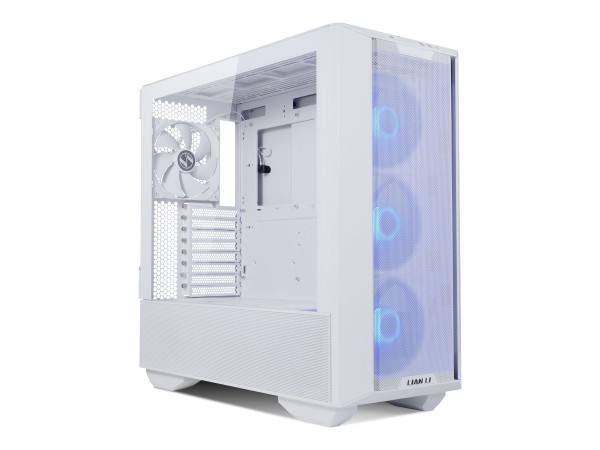 LIAN LI LANCOOL III E-ATX-Gehäuse, Midi-Tower, RGB - weiß LANCOOL III RGB WHITE