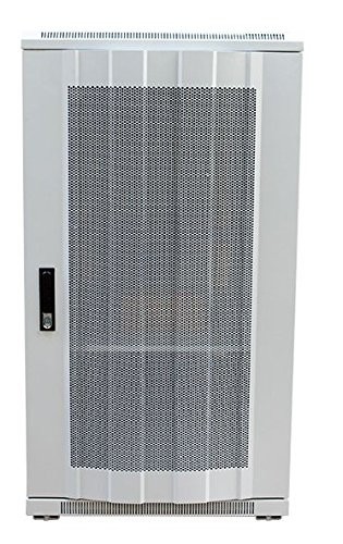 ALLNET ALLNET 19""Schrank, 22HE, B600/T1000mm, perforierte Blechtüren, Lichtgrau, SNB-Serie,