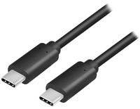 LogiLink USB 3.1 Kabel, USB-C - USB-C Stecker, 0,5 m,schwarz