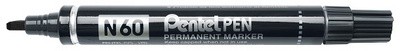 Pentel Permanent-Marker N60, blau, Keilpsitze