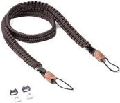 C-ROPE C-ROPE Kameragurt Traveler aus Paracord 100cm Dark Coffee retail