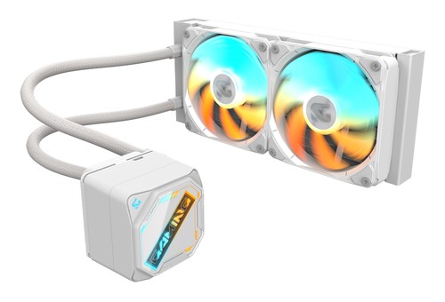 GIGABYTE GIGABYTE GME 240 ICE Wasserkühlung für AMD und Intel CPU Weiß