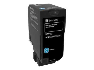 LEXMARK Cyan Tonerpatrone LCCP 74C20C0