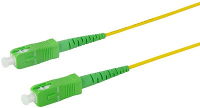 LogiLink LWL Patchkabel, 2x SC-Simplex, OS2, 3,0 m, gelb