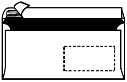 herlitz Briefumschlag, DIN C6, ohne Fenster, weiß