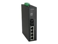 LEVELONE LEVEL ONE Switch LevelOne 5xFE POE Switch 4 Outputs 802.3at PoE plus