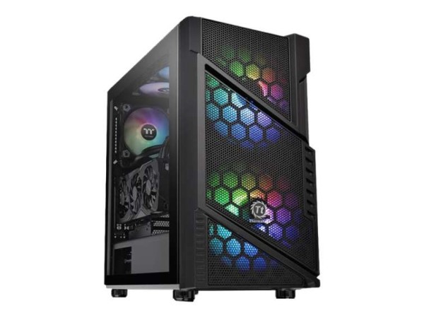 THERMALTAKE Commander C31 TG Midi Tower "ARGB" schwarz retail CA-1N2-00M1WN-00