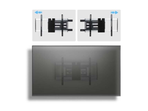 STARTECH.COM Ultraflache vollbewegliche TV-Wandhalterung fur Bildschirme bi 65SAP2-TV-WALL-MOUNT
