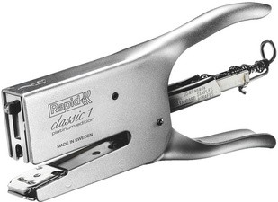 Rapid Heftzange Classic K1 - Platinum Edition, silber