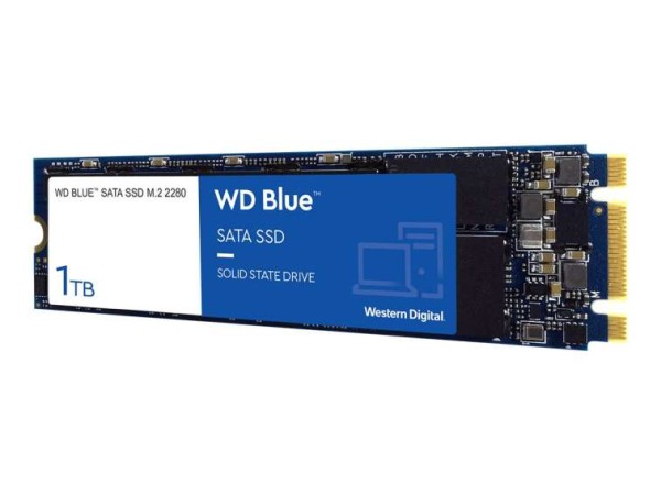 WESTERN DIGITAL WD 3D NAND SSD 1TB M.2 2280 SATA III 6Gb/s Bulk WDS100T2B0B