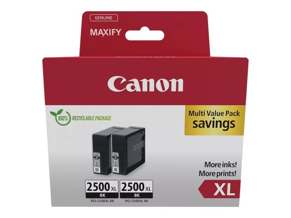 CANON PGI-2500 XL BK schwarz Twin Pack 9254B011