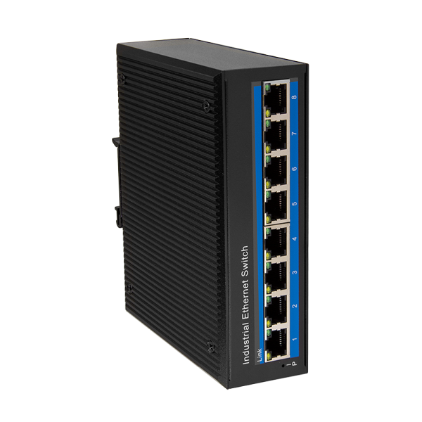 LOGILINK LOGILINK Industrial Fast Ethernet Switch, 8-Port 10/100 Mbps