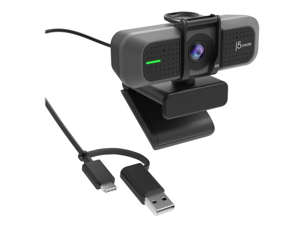 J5 CREATE 4K Webcam JVU430-N